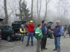 -The group in the foggy morning (27-03-2004)