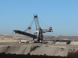 Openpit mine of lignite at Inden